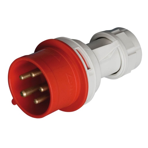 [2300389] CLAVIJA AEREA 3P+N+TT MACHO 32A IP44 TIPO CETAC GSC