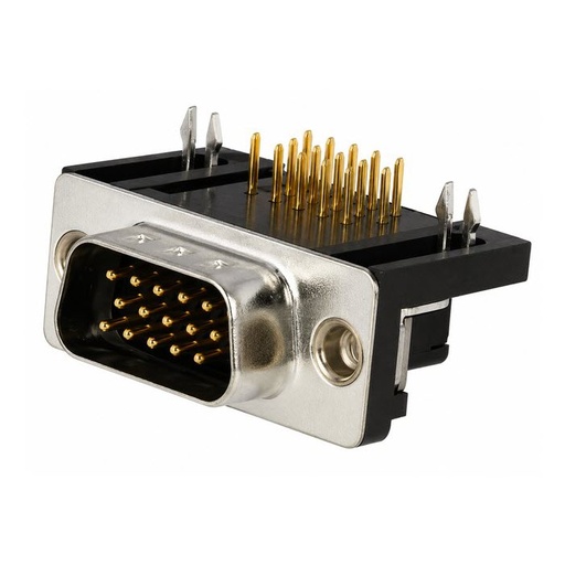 [HDL15-PL-B] CONECTOR DB15 HEMBRA 15PIN SOLDAR PCB INFERIOR