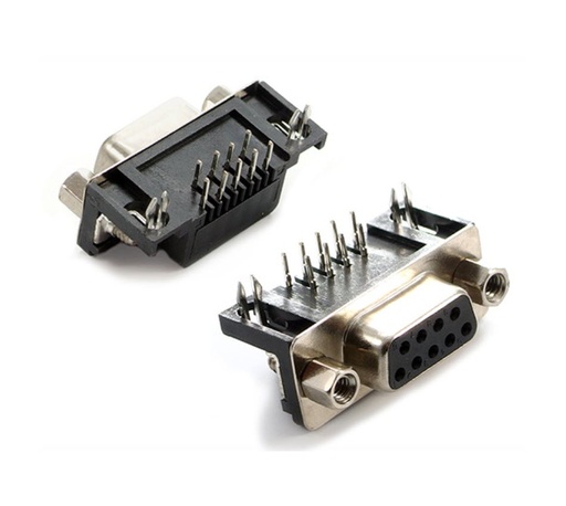 [DHP8-09F] CONECTOR DB9 HEMBRA SOLDAR PCB INFERIOR