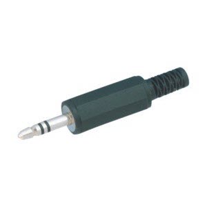 [4250N] CONECTOR JACK 3.5MM MACHO NEGRO