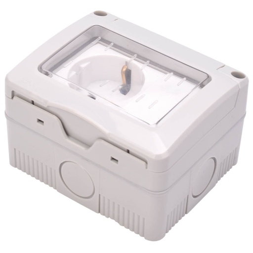 [1203753] CONJUNTO BASE ENCHUFE CONMUTADOR ESTANCO IP55 GSC