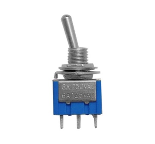 [MTS102] CONMUTADOR PALANCA 2 POSCIONES ON-ON 3A 250V SOLDAR US