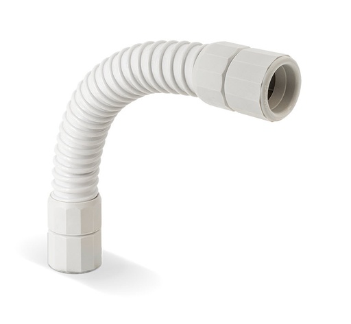 [247.2000.0] CURVA M20 FLEXIBLE ENCHUFABLE TUBO SUPERFICIE PVC GAESTOPAS