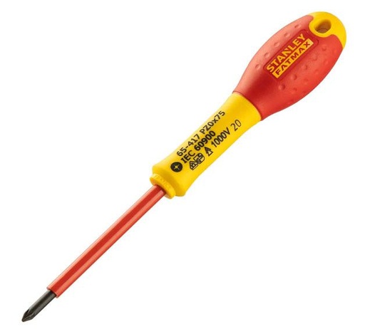 [0-65-417] DESTORNILLADOR 1000V PZ0X75 FATMAX STANLEY