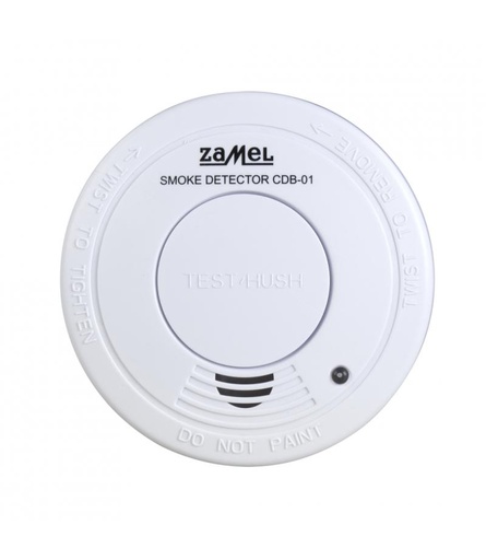 [CDB-01] DETECTOR HUMOS OPTICO A PILAS 85DB CDB-01 ZAMEL