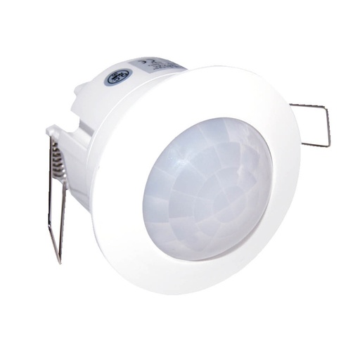 [1401237] DETECTOR MOVIMIENTO INFRARROJOS EMPOTRAR TECHO 360º GSC
