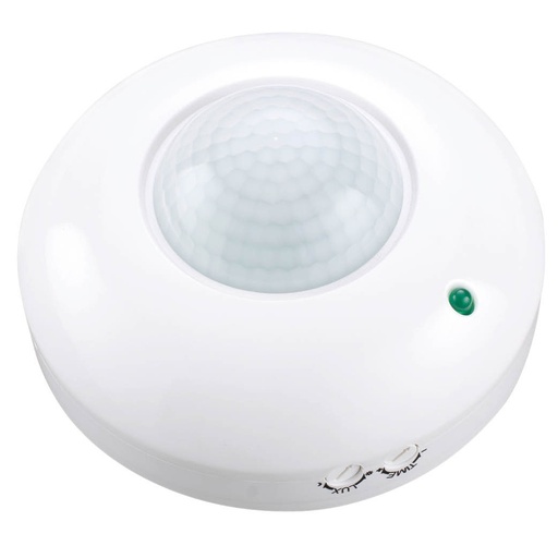 [1400972] DETECTOR MOVIMIENTO INFRARROJOS SUPERFICIE TECHO 360º GSC