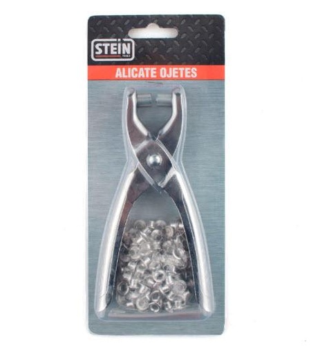 [40853] ALICATE OJETES + 100 OJETES PEQUEÑOS ALFA