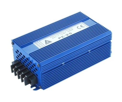 [PE-25] ALIMENTADOR REDUCTOR DE TENSION 15-30VDC/12VDC 24A AZO