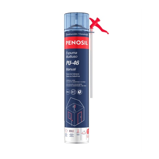 [PU-46M] ESPUMA POLIURETANO MULTIUSOS MANUAL 750ML PENOSIL