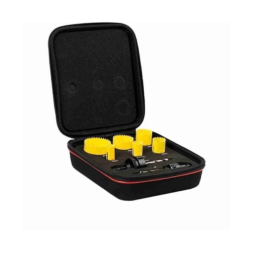 [KFC06042-FEG] CORONAS METAL HSS ESTUCHE 16-20-25-32-40-51MM 2 HUSILLOS STARRETT