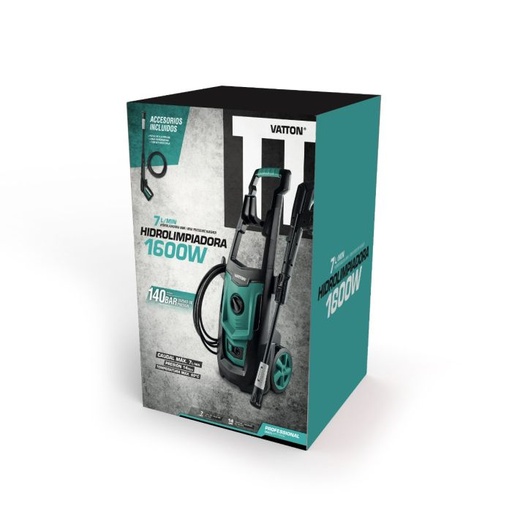[46194] HIDROLIMPIADORA JABON 1600W 120B KUKEN