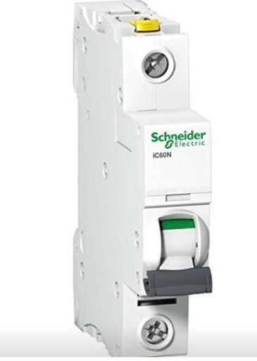 [A9F04116] INTERRUPTOR AUTOMATICO MAGNETOTERMICO 1P 16A C 6/10KA iC60N SCHNEIDER