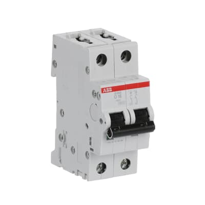 [S202D16] INTERRUPTOR AUTOMATICO MAGNETOTERMICO 1P+N 16A D 6KA S202 ABB
