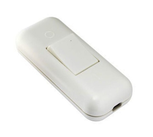 [11.575/B] INTERRUPTOR BIPOLAR AEREO 2A TORNILLO BLANCO DH