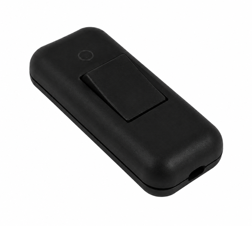 [11.575/N] INTERRUPTOR BIPOLAR AEREO 2A TORNILLO NEGRO DH