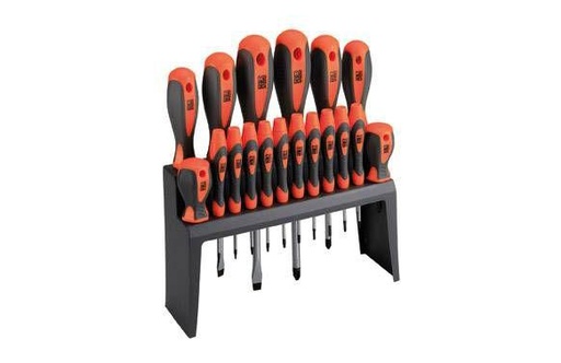 [170463] JUEGO DESTORNILLADORES 18UDS ALYCO