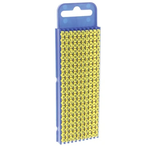 [561-02994 WIC2] LETRAS MARCADORES AELNRST+-TT CABLE 1.5-2.5MM 200UD HELLERMANN