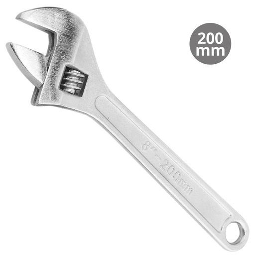 [502055036] LLAVE AJUSTABLE 8" 200MM ACERO CARBONO GSC