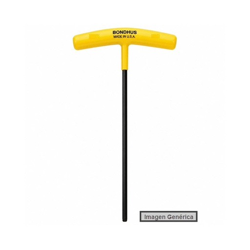 [13207] LLAVE EN T 1/8 ALLEN PUNTA BOLA BONDHUS