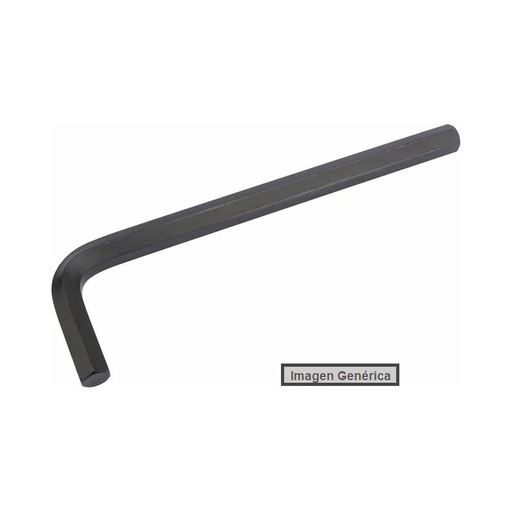 [15876] LLAVE L CORTA ALLEN PUNTA PLANA 10MM BONDHUS