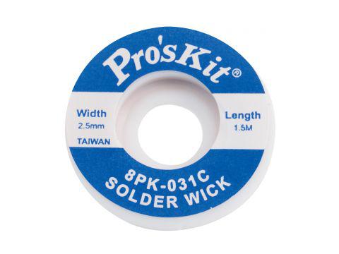 [8PK-031C] MALLA DESOLDADORA 2.5MM X 1.5M PROSKIT