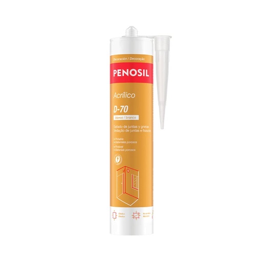 [D-70] MASILLA ACRILICA RELLENO GRIETAS BLANCO 300ML PENOSIL