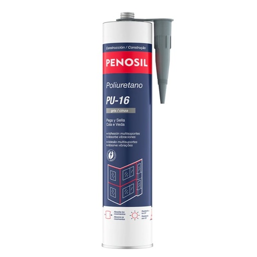 [PU-16G] MASILLA POLIURETANO GRIS 300ML PU-16 PENOSIL