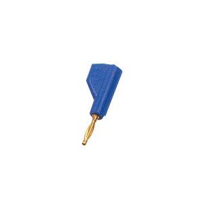 [BN27AZ] BANANA 2MM 4A/60V CON TOMA POSTERIOR AZUL
