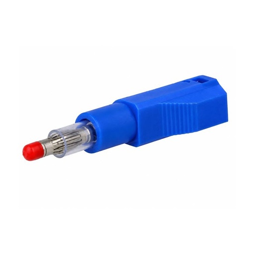[BSP104BL] BANANA MACHO 4MM SOLDAR AZUL 600V RECTA