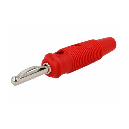 [VQ30RT] BANANA MACHO 4MM SOLDAR ROJO 16A 60V