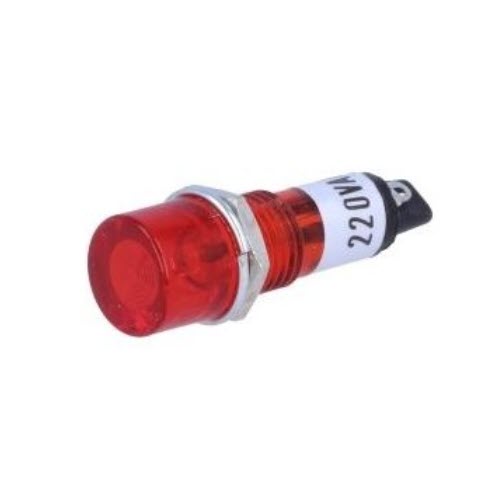 [NI-1RD] PILOTO ROJO 230VAC NEON AGUJERO 10MM
