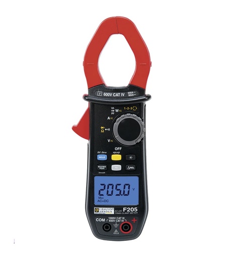 [F205] PINZA AMPERIMETRICA AC/DC F205 CHAUVIN