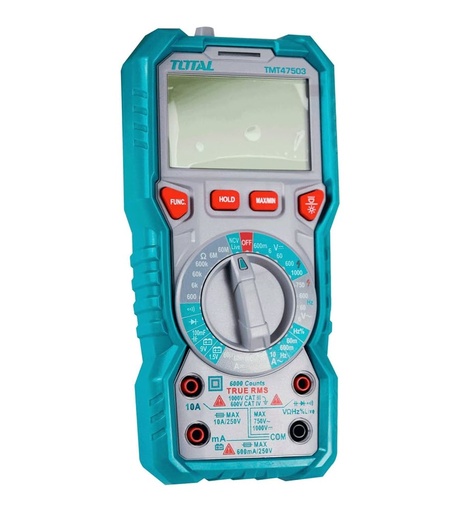 [TMT47503] MULTIMETRO POLIMETRO DIGITAL TMT47503 TOTAL