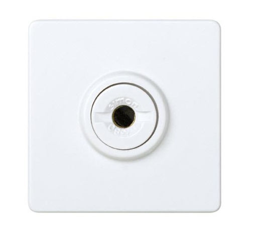 [27001-35] PORTAFUSIBLE BASE CERAMICA SIMON 27 BLANCO