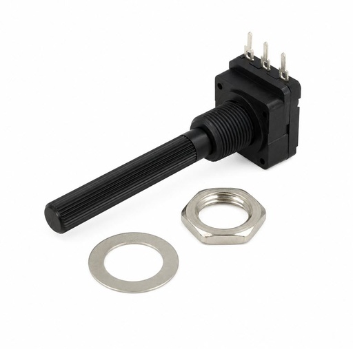 [PC-16 SH10IP06 25KA El] POTENCIOMETRO 25K 0.2W LINEAL MONOVUELTA EJE 6MM PC-16 SH10IP06 25KA El PIHER