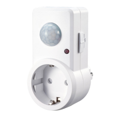 [001401599] BASE ENCHUFE CON DETECTOR MOVIMIENTO GSC