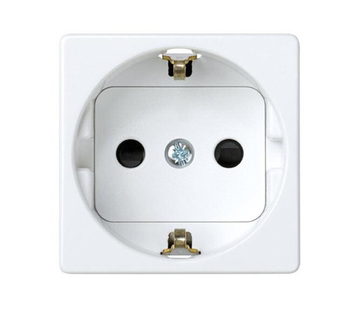 [27472-65] BASE ENCHUFE EMPOTRAR 2P+TT 16A EMB.TORNILLO BLANCO SIMON 27
