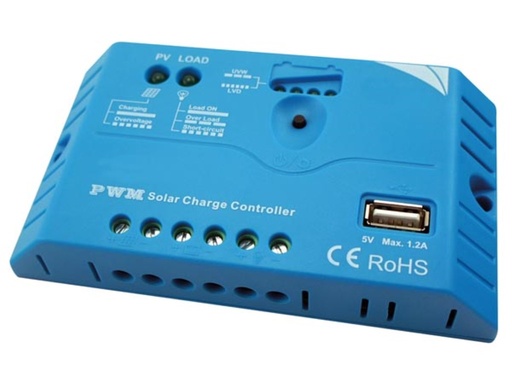 [SOL10UC3] REGULADOR FOTOVOLTAICA PWN CON SALIDA USB VLL