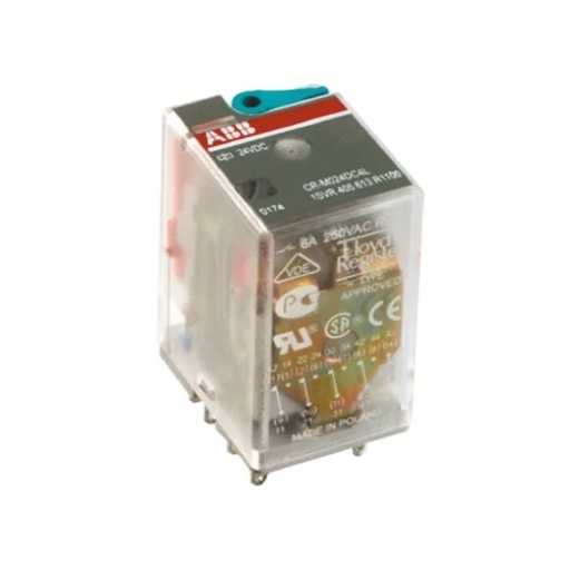 [1SVR 405 613 R1100] RELE 24VDC 6A 4CO/250V 1SVR405613R1100 ABB