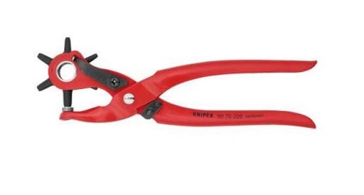 [90 70 220] SACA BOCADOS DE REVOLVER KNIPEX
