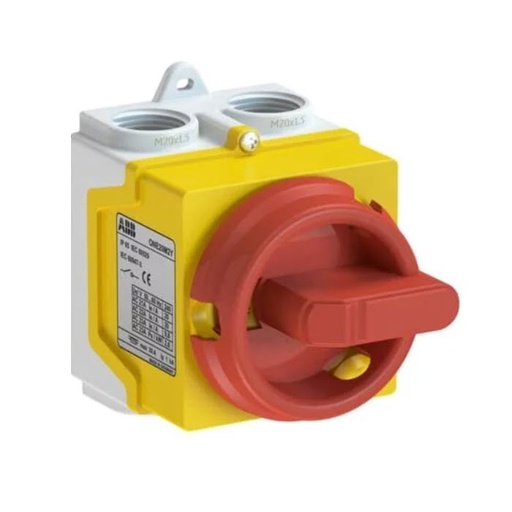 [1SCA135540R1001] SECCIONADOR CORTE EN CARGA 4P/20A SUPERFICIE IP67 ABB