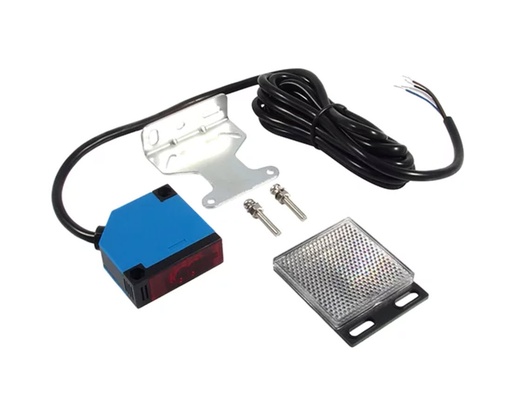 [G50-4B4JC] SENSOR FOTOELECTRICO ESPEJO RANGO 4M RELE NO+NC 12-240VDC 24-240VAC IP54 CABLE 2M US