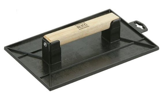 [195790] TALOCHA PLAST. LLANA RECTANGULAR M/MADERA 270X180MM ALYCO