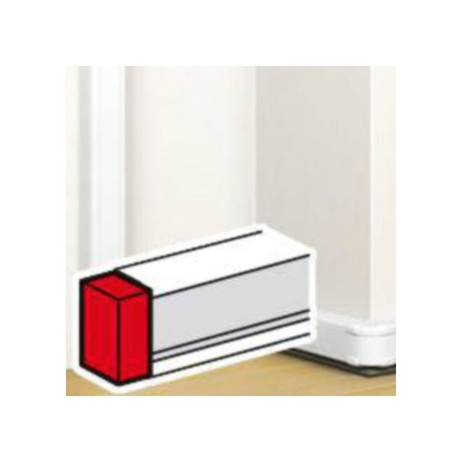 [075612] TAPA FINAL CANAL 105X50 DLPE CLIP LEGRAND