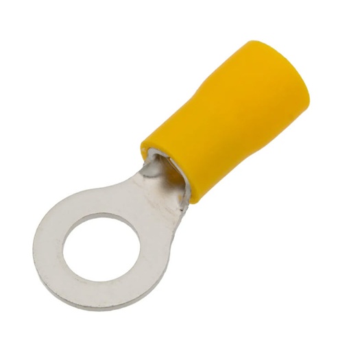 [2040094] TERMINAL REDONDO 6MM2 M6 AMARILLO EUROCONNEX