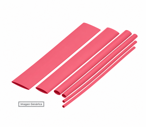TERMORRETRACTIL ROSA 6.4MM 1M
