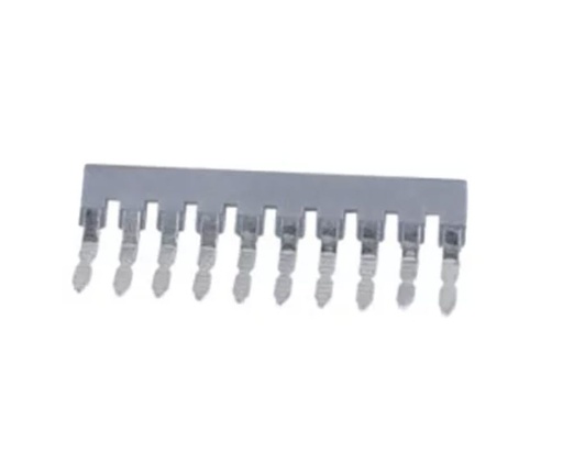 [EB10-6-11-00AH] PEINE CONEXION 10 BORNAS 4MM PC4 GRIS DEGSON