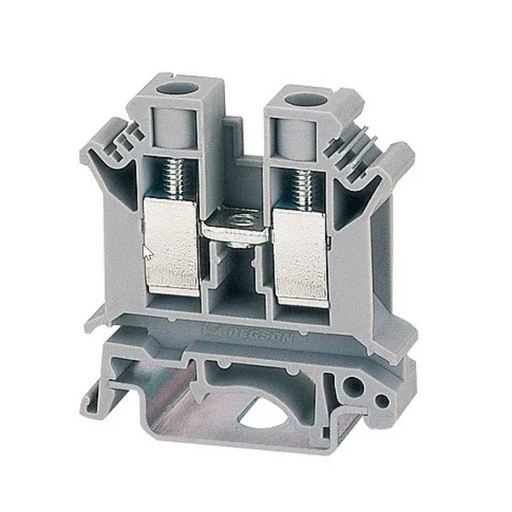 [PC6-01P-11-00Z] BORNA CARRIL DIN 6MM GRIS 0.2-6MM2 DEGSON