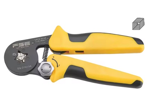 [VSC9 16-4A] CRIMPADORA TEMINALES CHAFA PUNTERAS 0.08-16MM2 FSE